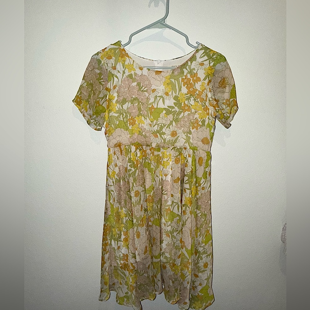 Roolee Kids Floral Flowy Midi Dress- Size 13/14